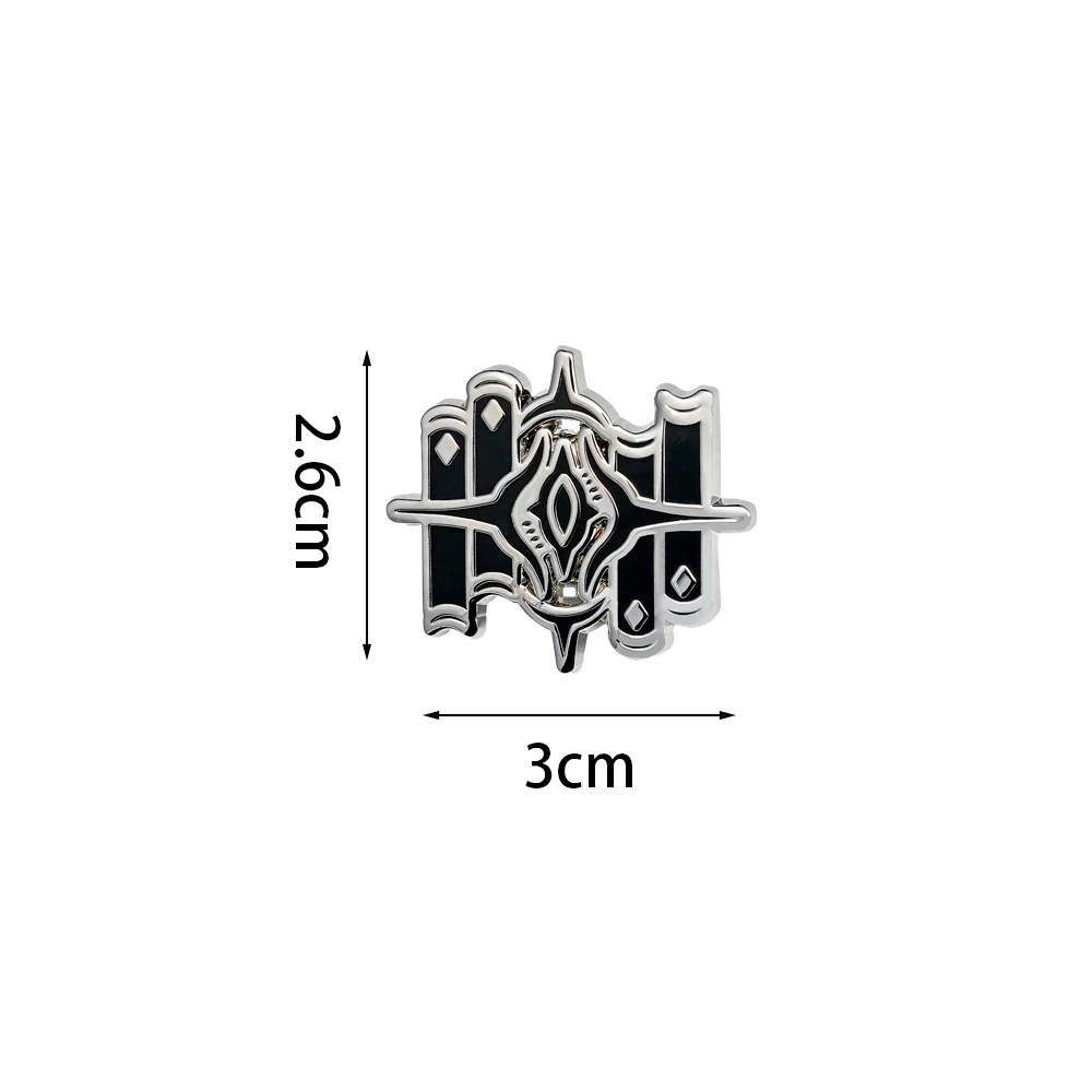 Honkai: Star Rail The Erudition Badge RPG Game Peripheral Enamel Pin Gamer Fans Cosplay Gift Collect