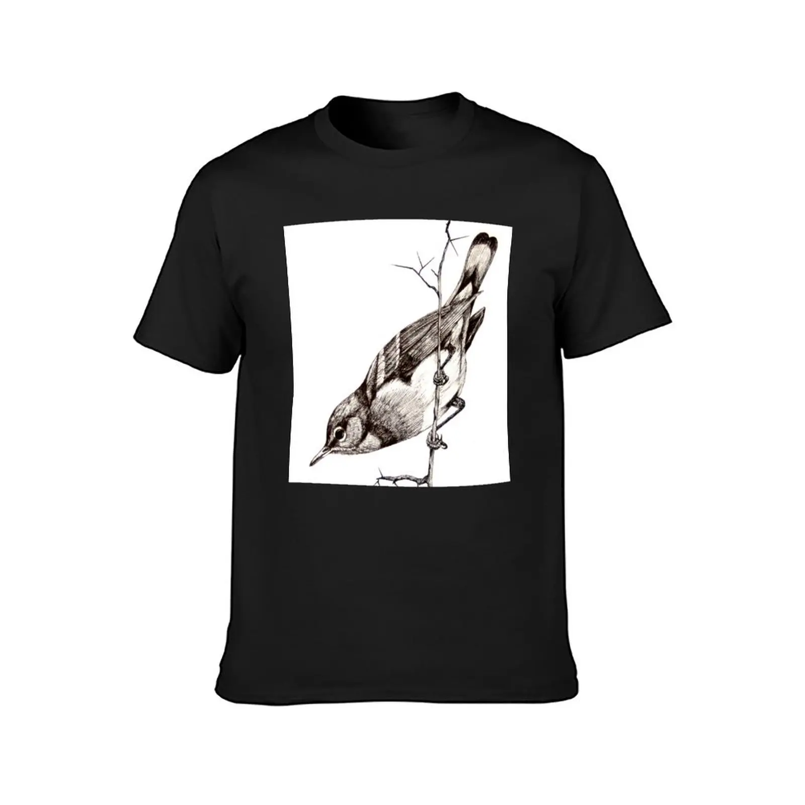 bird twig T-Shirt aesthetic clothes summer top graphics t shirts men