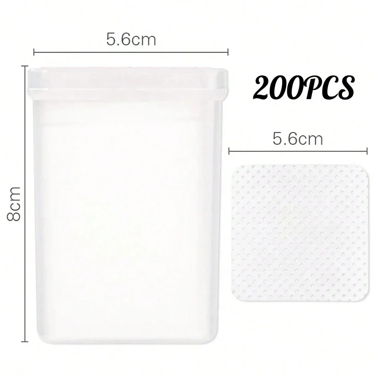 Fusselfreie Wattepads, Nagellackentferner, Tücher, Reinigungswerkzeug, Nagelkunst-Reinigungstücher, Tipps, UV-Gel-Nagellackentfernungspad, Papiertücher – Detail 8