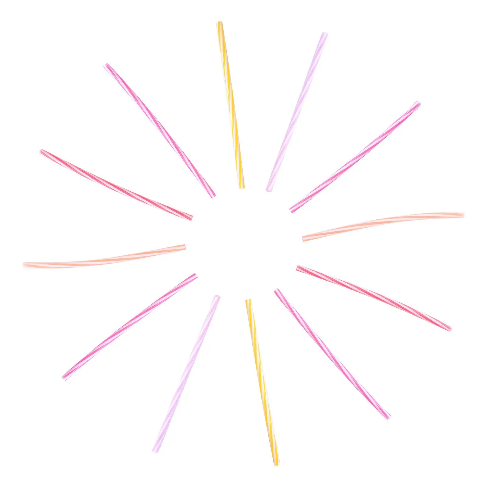 

12Pcs Silicone Straws Set High Temperature Resistant Flexible Reusable for Coffee Tea Beverages Leak-Proof Convenient Drinking