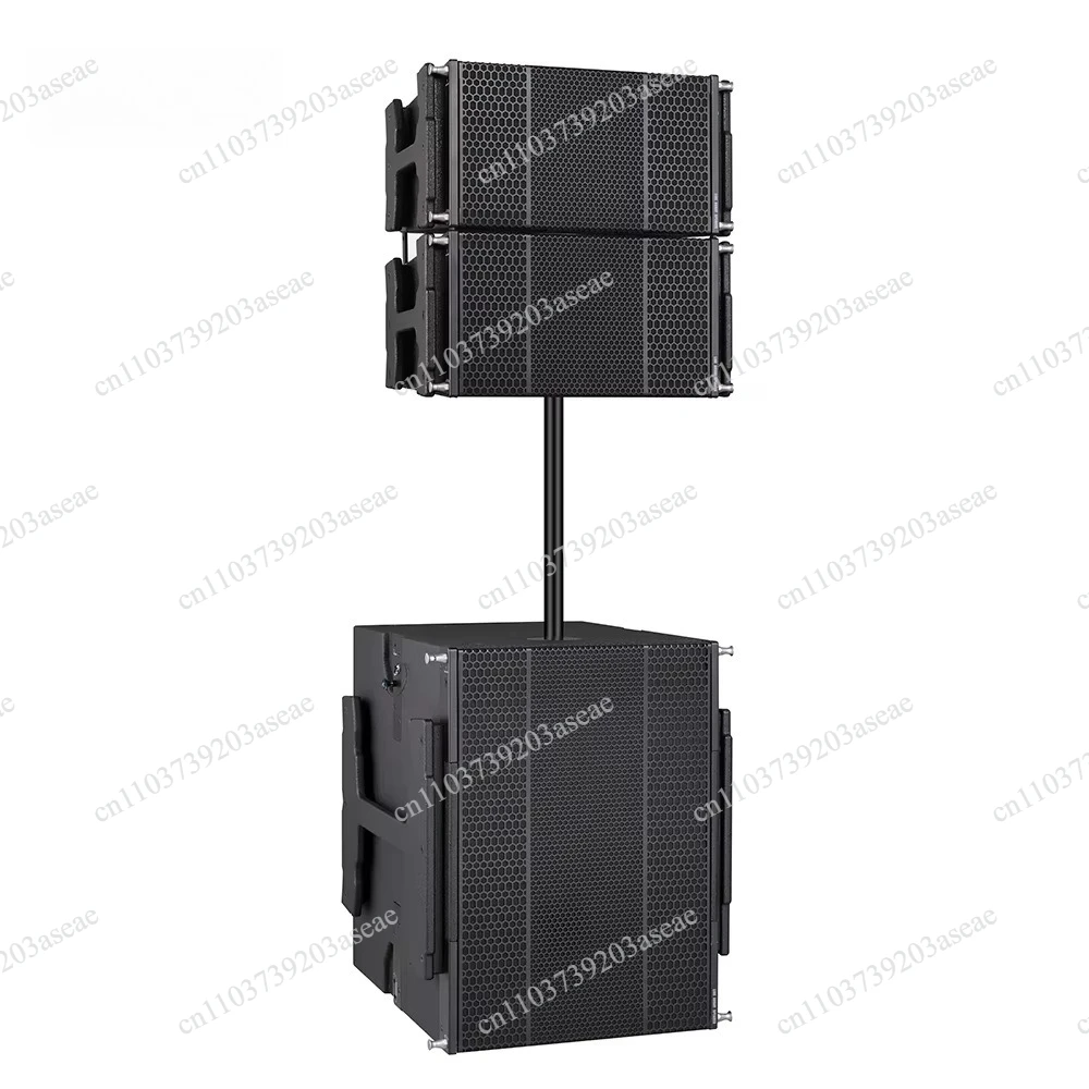 Professional sound system single 12-inch bidirectional line array, single 18 subwoofer music production event