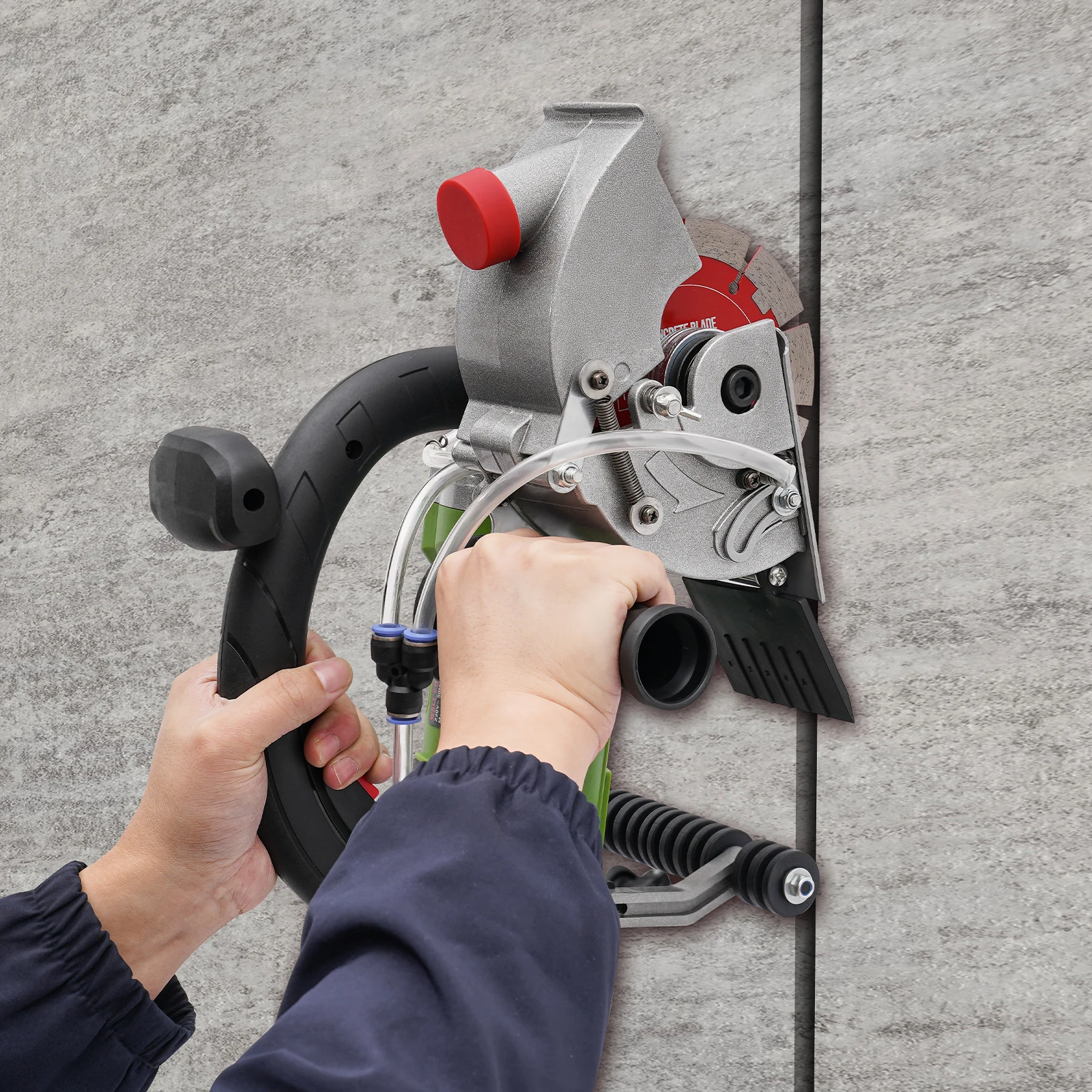 Electric Wall Chaser Slotting Machine, Brick Cutter Granite Notcher, Industrial Wall Groove Cutting Machine, Marble Tile Groover