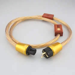 Nordost  Odin Gold Hifi Power Cord Audio High Fidelity Fever Power Cable Schuko Version Power Line