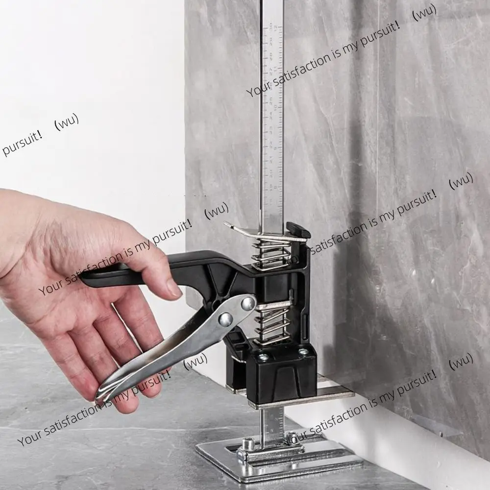 New Stainless Steel Cabinet Board Lifter Portable Arm Jack Tile Height Adjuster Labor-Saving Elevator Tool Hand Lifting Tool