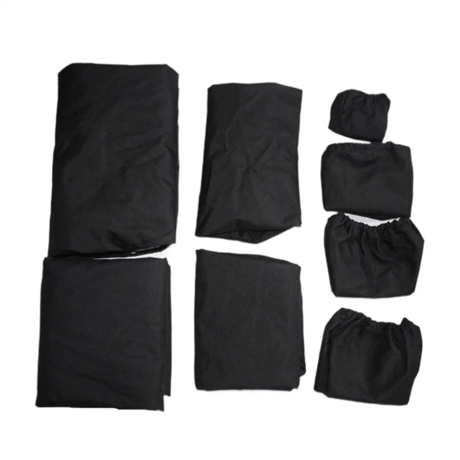 Front Seat Cover Polyester Easy Installation Dustproof Premium Si-at04011 Car