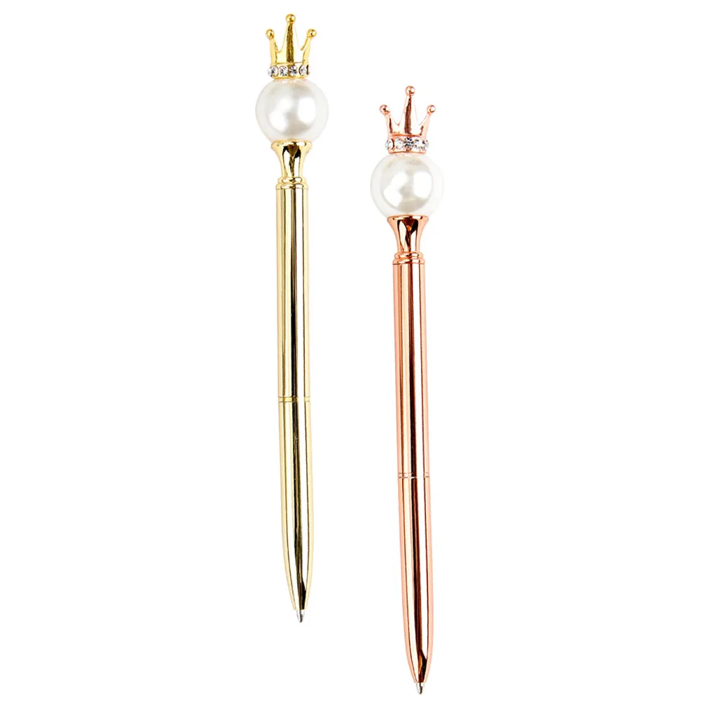 

Metal Crown Pen Rotating Pen Signature Pen Metal Crown Ballpoint Pen Metal Advertising Pen