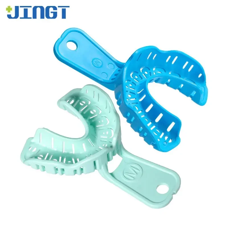 2pcs/set Dental Impression Trays: High-Temperature Resistant Silicone Rubber for All-Ceramic Veneers, Durable Molded Tooth Trays