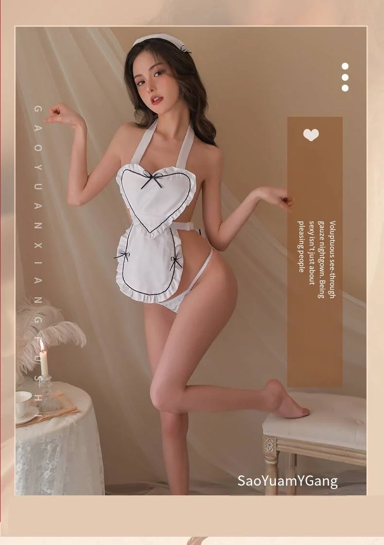 حمالة صدر نسائية مثيرة مكونة من قطعتين ملابس داخلية وفستان قصير زي لعب الأدوار زي مثير ينغيري تنورة قصيرة مثيرة للبالغين جريئة