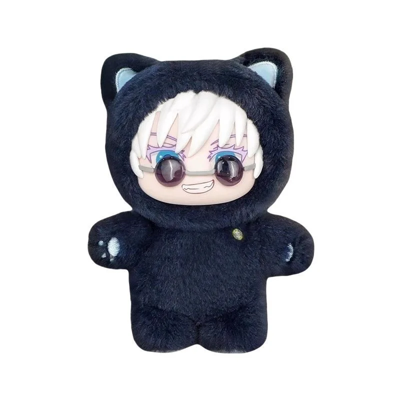 2025 حار عيد الميلاد Gif Jujutsu Kaisen Gojo Satoru أفخم دمية-القط بارك حفلة قلادة حقيبة لعبة هدية دمية لعبة هدايا الحفلات!