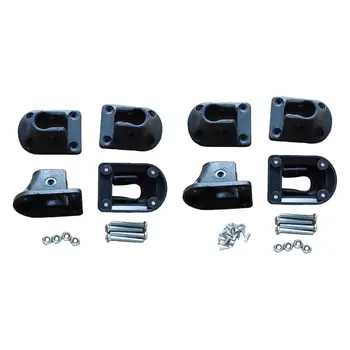 4Pcs Składane złącze nóg stołu na laptopa Składane wsporniki nóg biurka Naprawa okuć nóg Składane wsporniki narożne nóg stołu