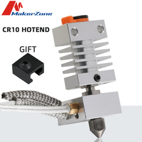 Ender 3 Upgrade Hotend CR10 Extruder mk8 nozzle Compatible with Creality Ender 3 v2 Kit Titanium Alloy Heatbreak  3D Printers