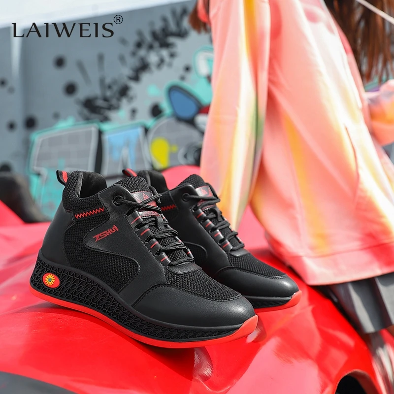 Luxus atmungsaktive Mesh Plattform Turnschuhe Frau neue Mode Mesh Sneaker Schuh Tenis Feminino Frühling Herbst Frauen Freizeit schuhe