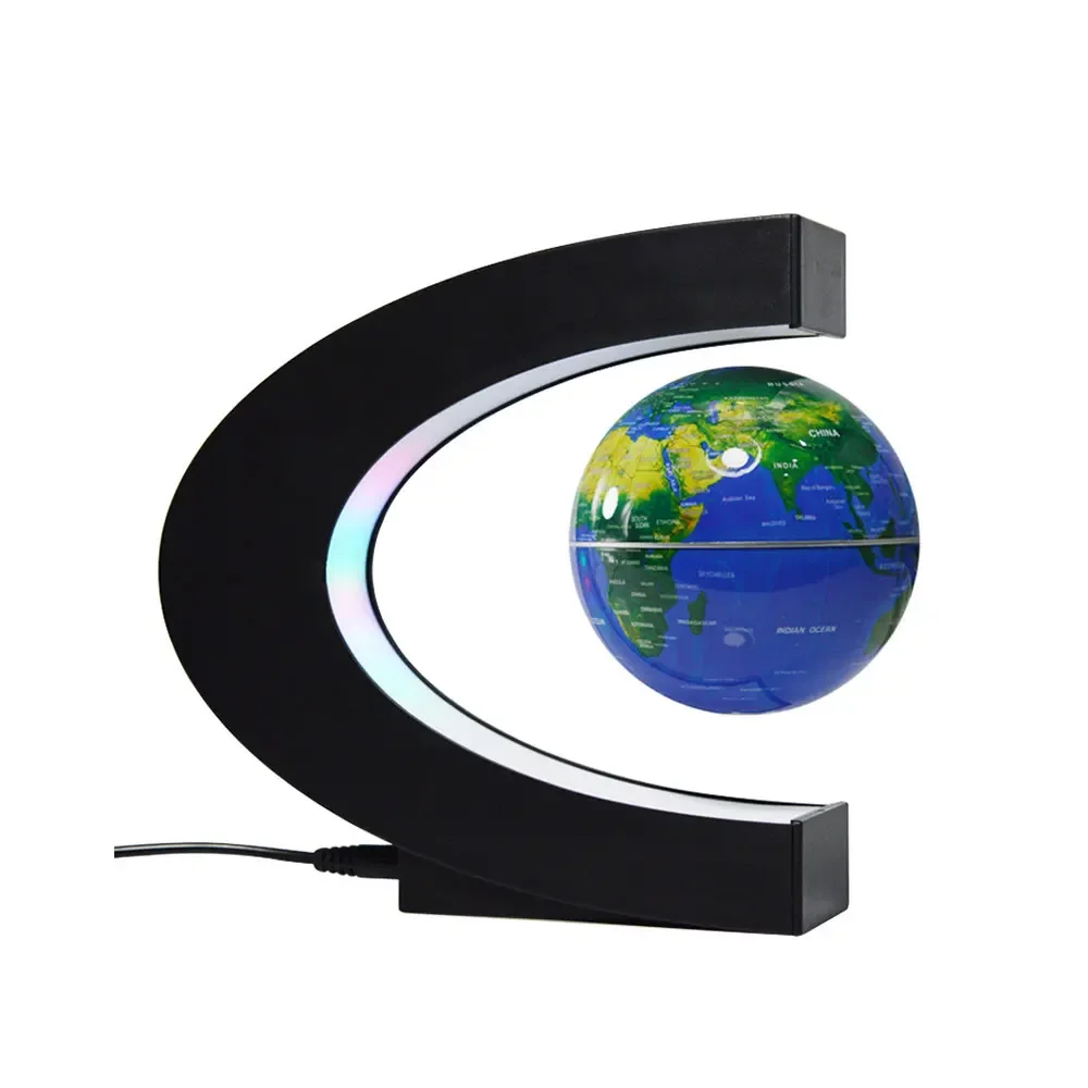 Floating Globe Electronic Anti-Gravity Creative Home Design Ornaments Decor Decoration Room Figurines For Interior Desk Gift