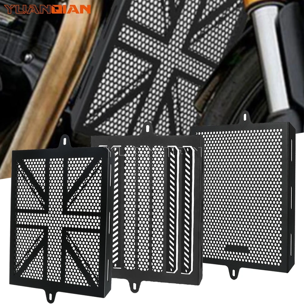 

Motorcycle Accessories Radiator Grille Guard Protector Cover Fit For Scrambler400 X Speed400 Scrambler 400X Speed 400 2024-2026