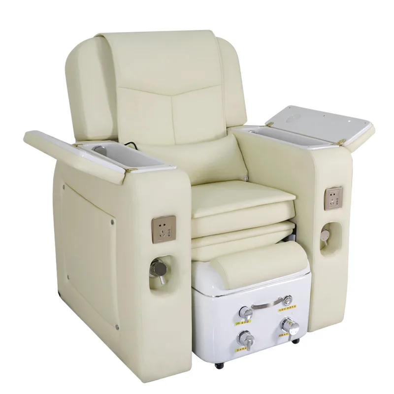 High Quality New Design Inverted Back Massage Foot Massage Pedicure Chair Can Be Customized Logo With Drainage Pump