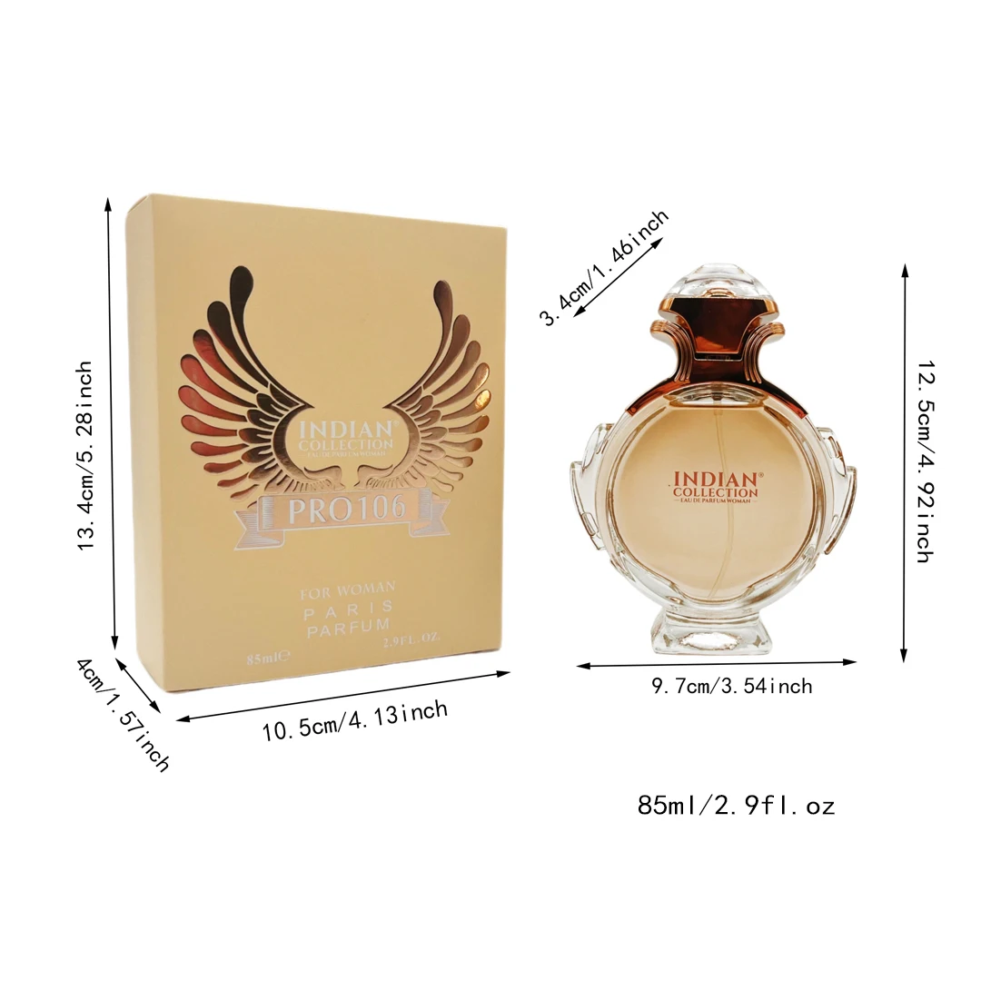 Fly 2,9 oz, supergrote fles, 100 ml originele damesparfum blijvende geur origineel cadeau damesparfum spray snoep 3,4 oz.