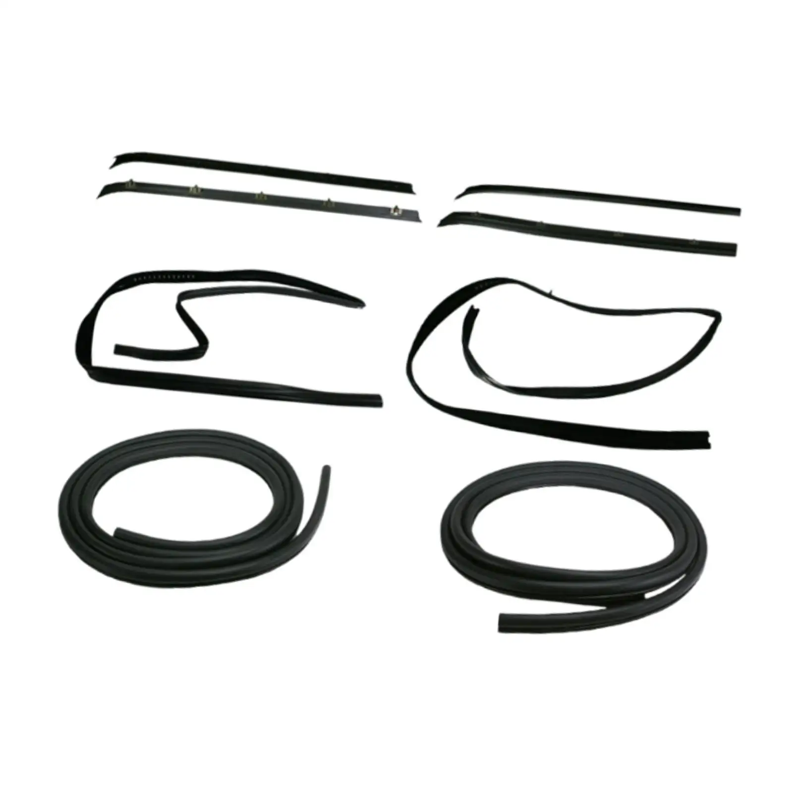 Front Door Window Sweep Seals 14027775 14027776 for Chevrolet R20 R30