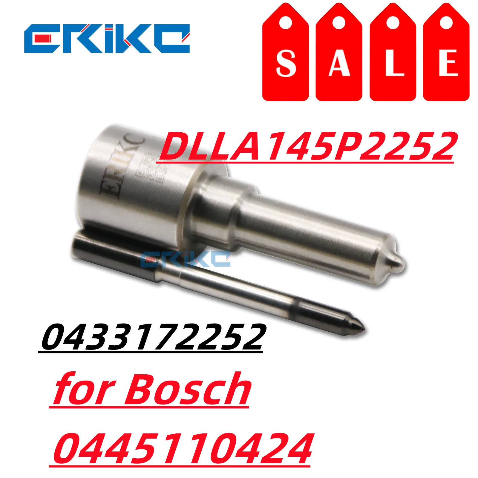 DLLA145P2252 Common Rail Fuel Injector Nozzle 0433172252 Auto Part DLLA 145P 2252 145p2252 for Bosch 0445110424