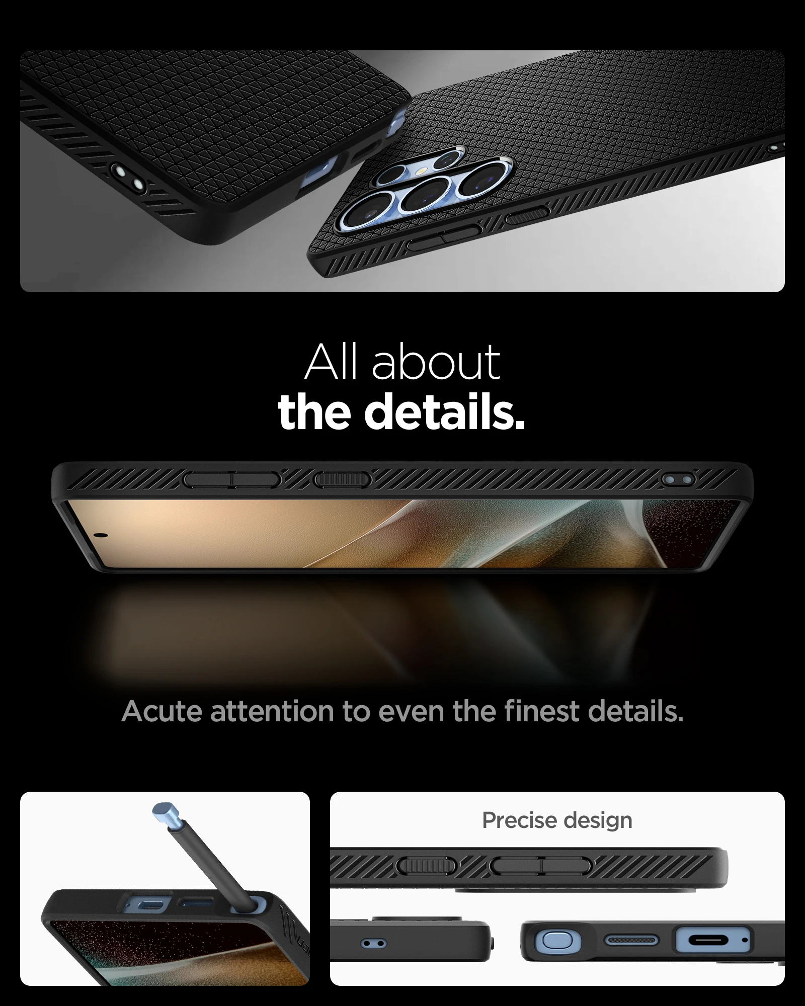 Etui Spigen Liquid Air do Samsung Galaxy S26 Ultra / S26 Plus / S26 / S25 Ultra / S25 Plus / S25 — zdjęcie produktu 6