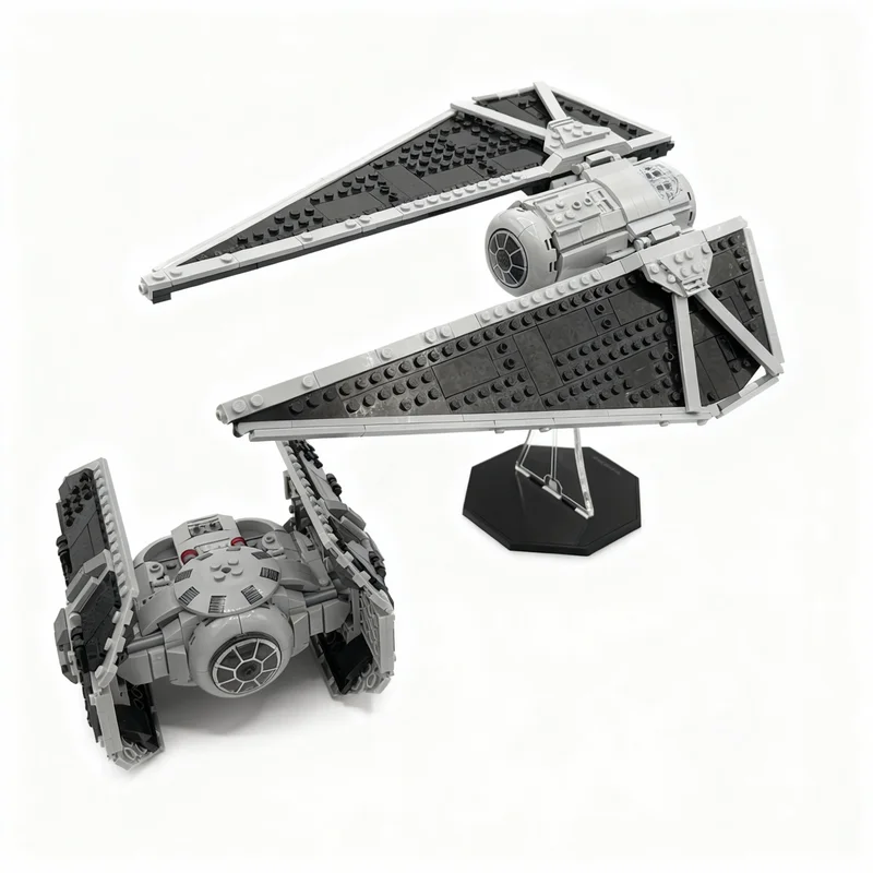 

902pcs MOC Tie Striker Advanced Star Battle Model Building Blocks Construction Toy Christmas Gifts DIY Creative Idea Education