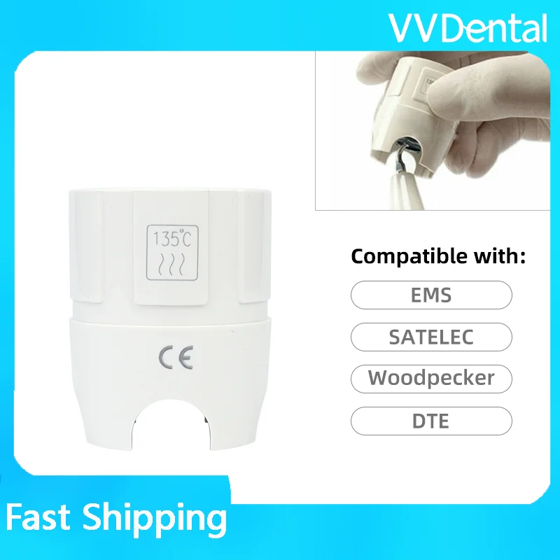 VVDental Dental Ultrasonic Scaler Tip Torque Wrench Key Holder Compatible with EMS Woodpecker Satelec Piezo Scaler Handpiece Den