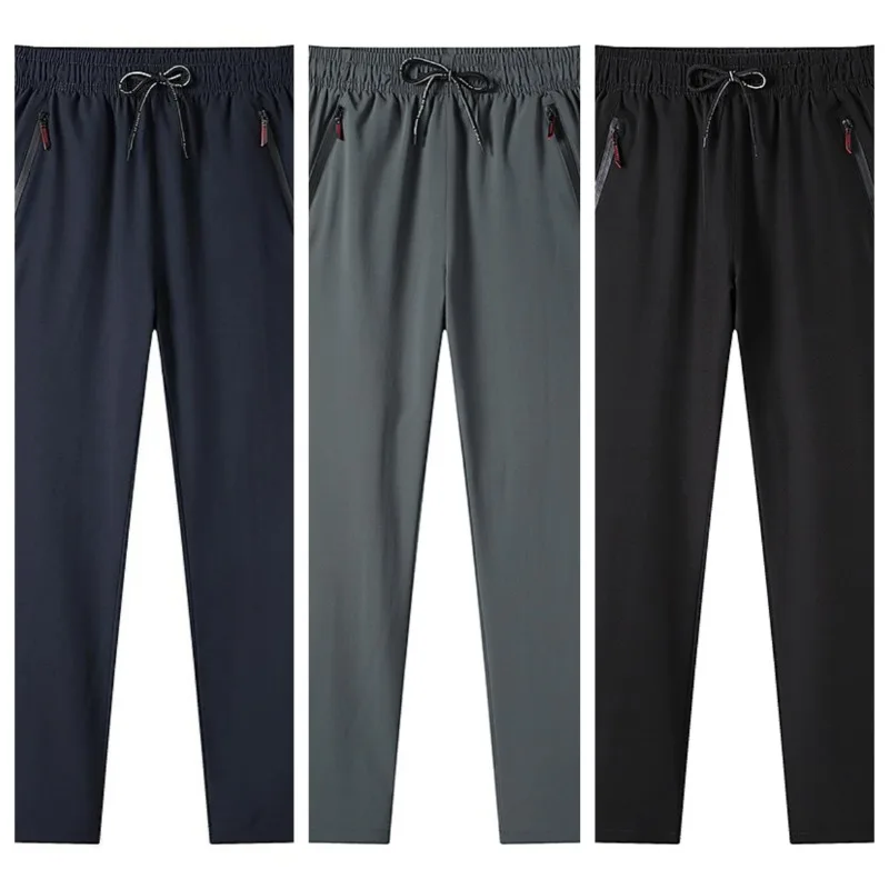 

Мужские спортивные брюки для бега и фитнеса на все сезоны: удобные, модные, универсальные, с узкими штанинами