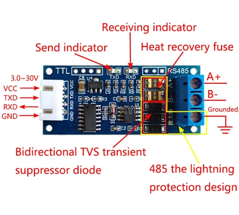 modulo-conversor-de-controle-automatico-de-hardware-microcontrolador-arduino-porta-serial-para-modulo-de-placa-conversora-rs485