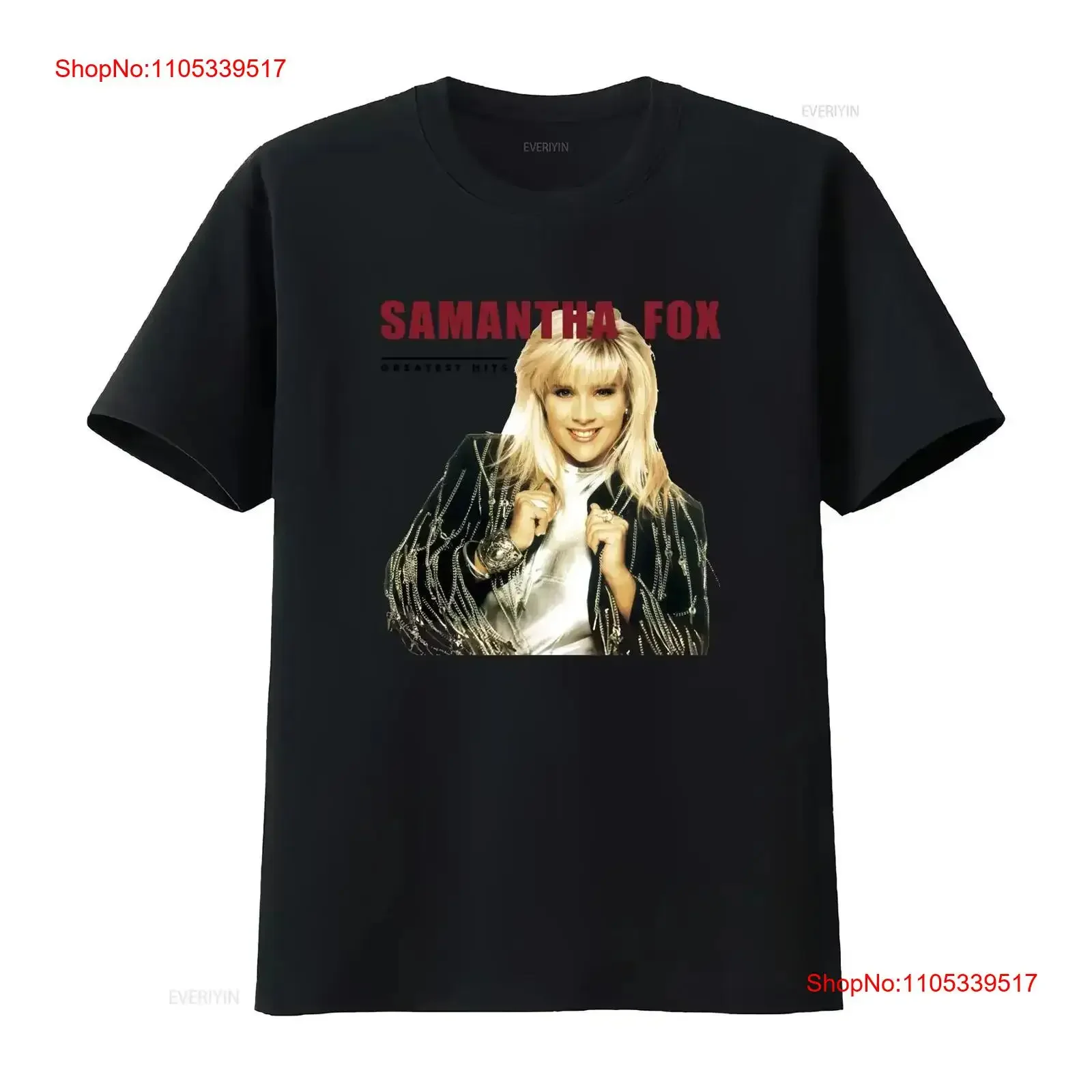 Vtg Samantha Fox Music Lover Cotton White T Shirt new vintage Washed homme Stretched Comfortable graphic vintage Washed