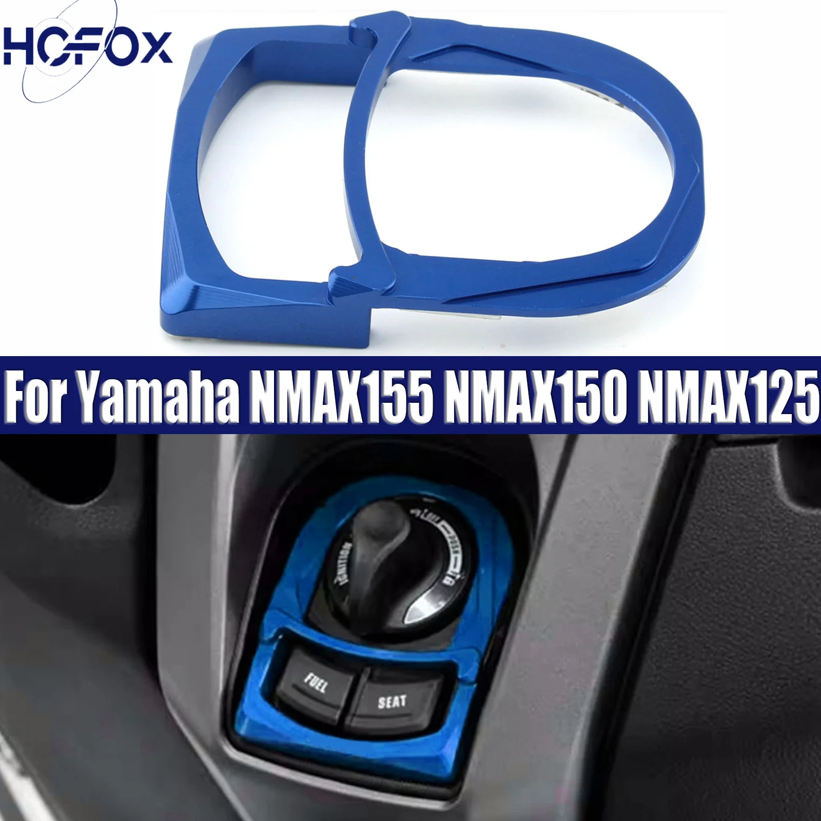 

For Yamaha NMAX155 NMAX150 NMAX125 2020-2023 Lock Switch Door Button Cover