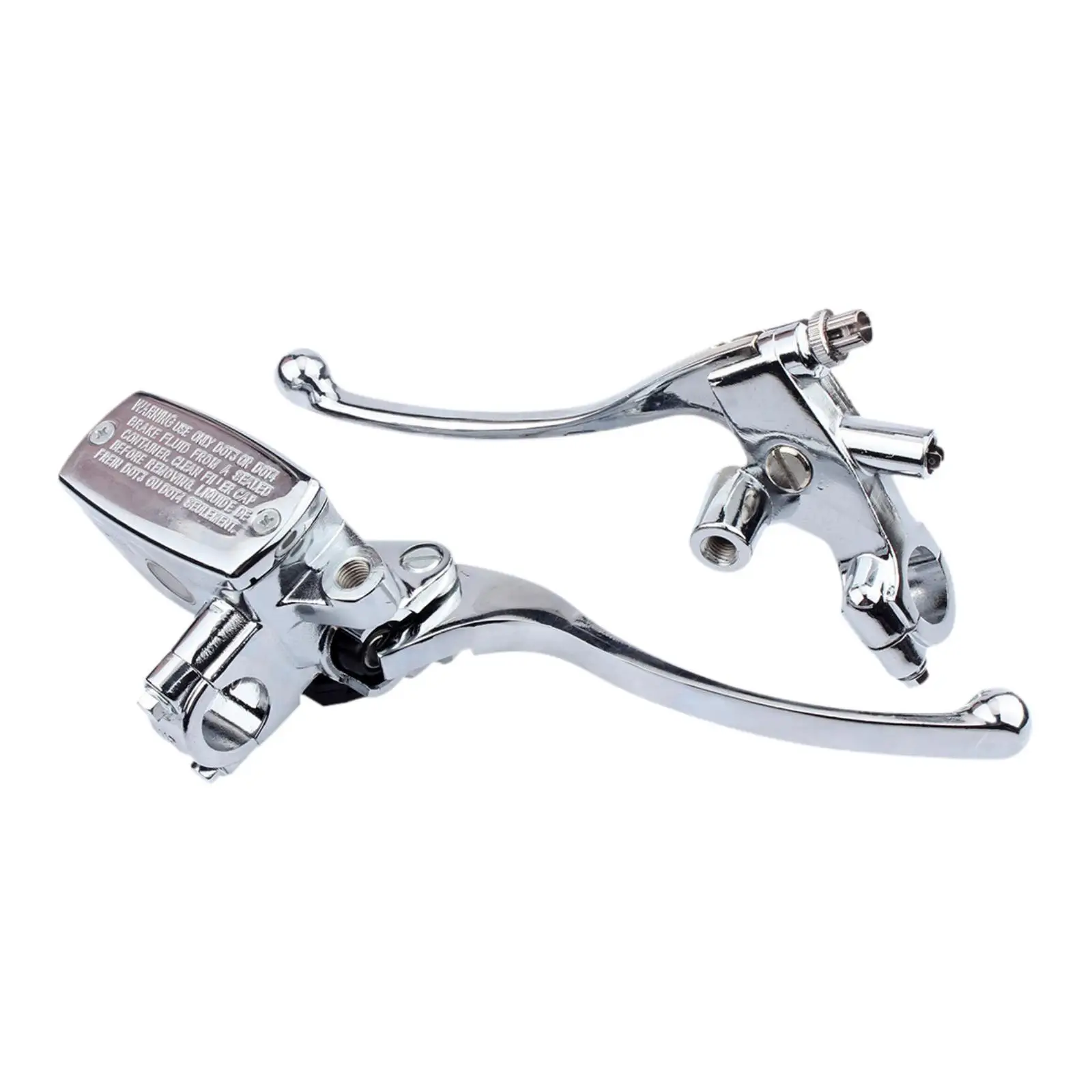 

Motorcycle Clutch Master Cylinder Set Metal Iron Lever Reservoir Hydraulic for Motorbike Handlebar 22mm Upgrade