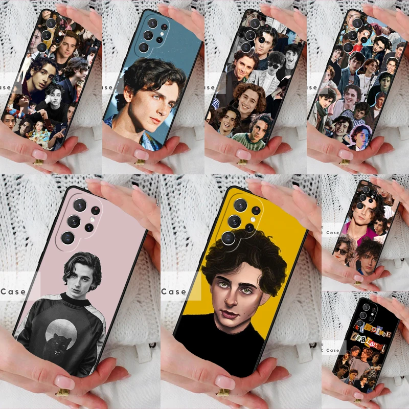 Timothee Chalamet Phone Cover Case for Samsung Galaxy S26 Ultra S20 FE Note 10 S24 S23 S21 S25 Plus S22