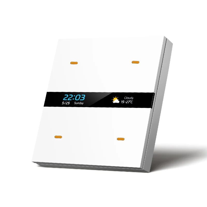 hit productTuya Smart Zigbee 1/2/3/4 Gang Light Switch Wall Switch  Remote/Voice Control PC Material Compatible Smart Life App