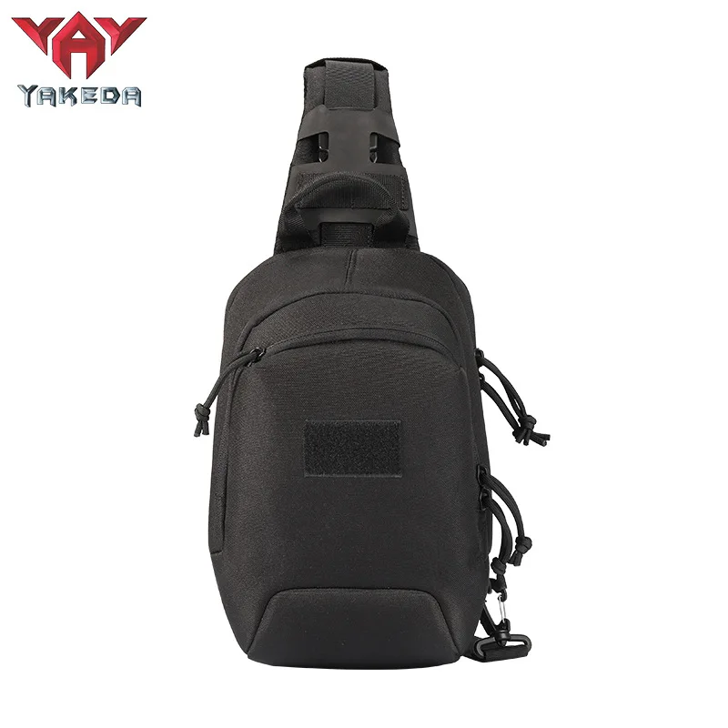 

YAKEDA Tactical Chest Bag Multi functional Handheld Shoulder Bag Crossbody Bag Tactical Hunting Equipment Pistol Chest Bag