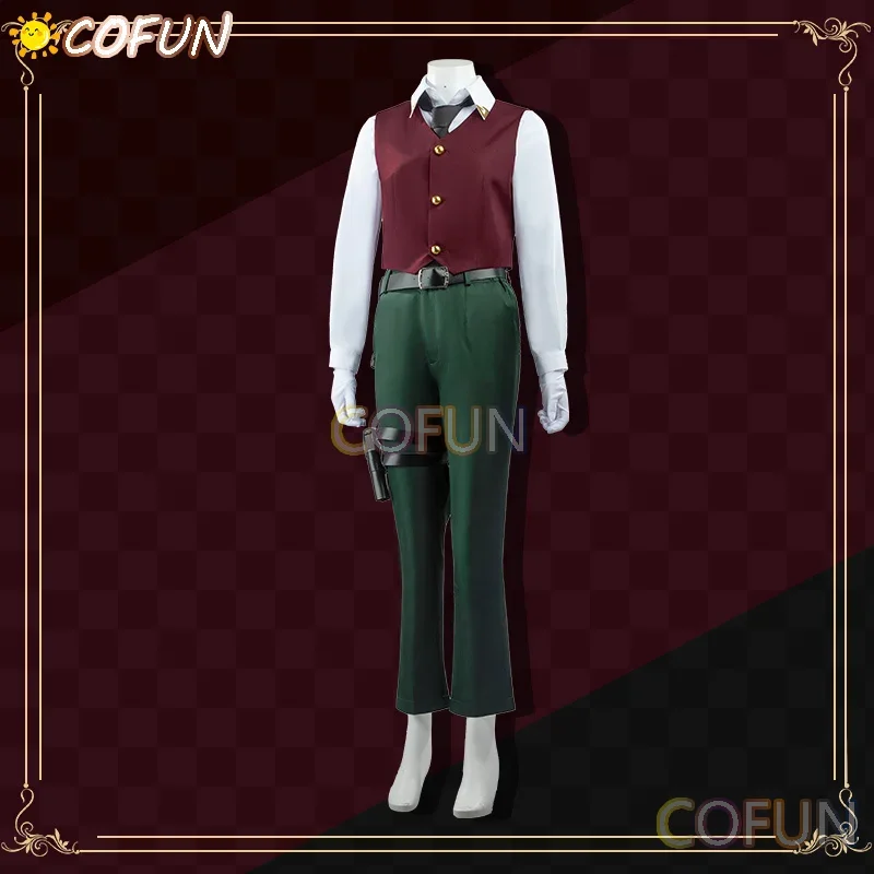 COFUN [personalizado] Nijisanji Vtuber Kenmochi Toya uniforme militar disfraz Cosplay trajes de Halloween mujeres nuevo traje uniforme