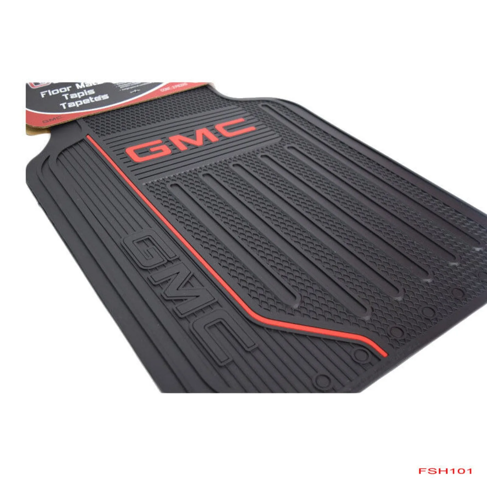 New GMC Elite Car Truck Front / Rear Heavy Duty All Weather Rubber Floor Mats United States