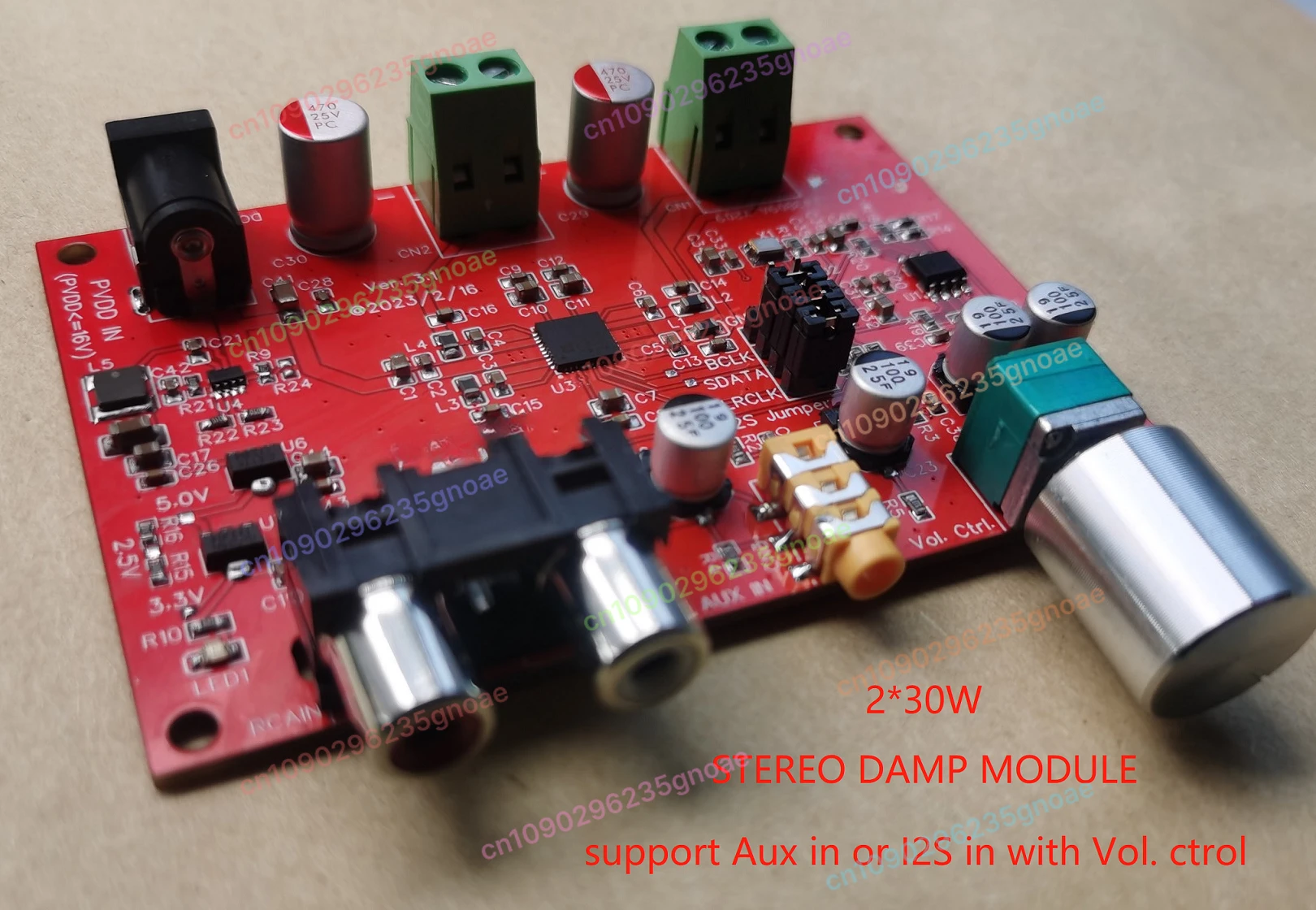 

50W/150W/200W Class D Digital Power Amplifier Board (1/2/4/8 Channel) SSM3582