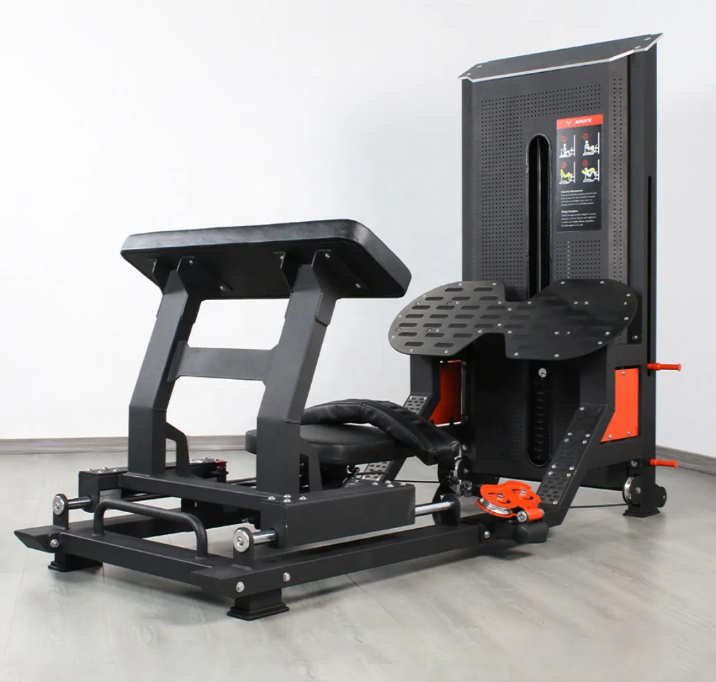 Commercial Gym Weight Stack Selectorized Fitness Strength Equipment Glute Multi Hip Thrust Builder Machine