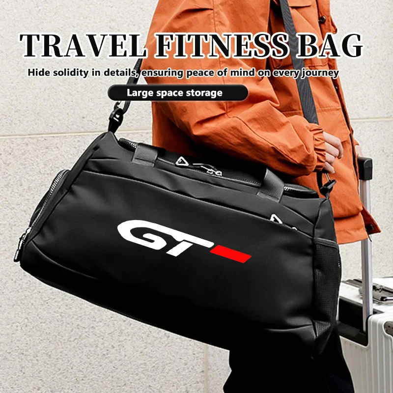 Outdoor sports fitness handbag crossbody bag storage For Peugeot GT GTline 3008 T9 508 2008 Rifter 5008 207 206 108 4008