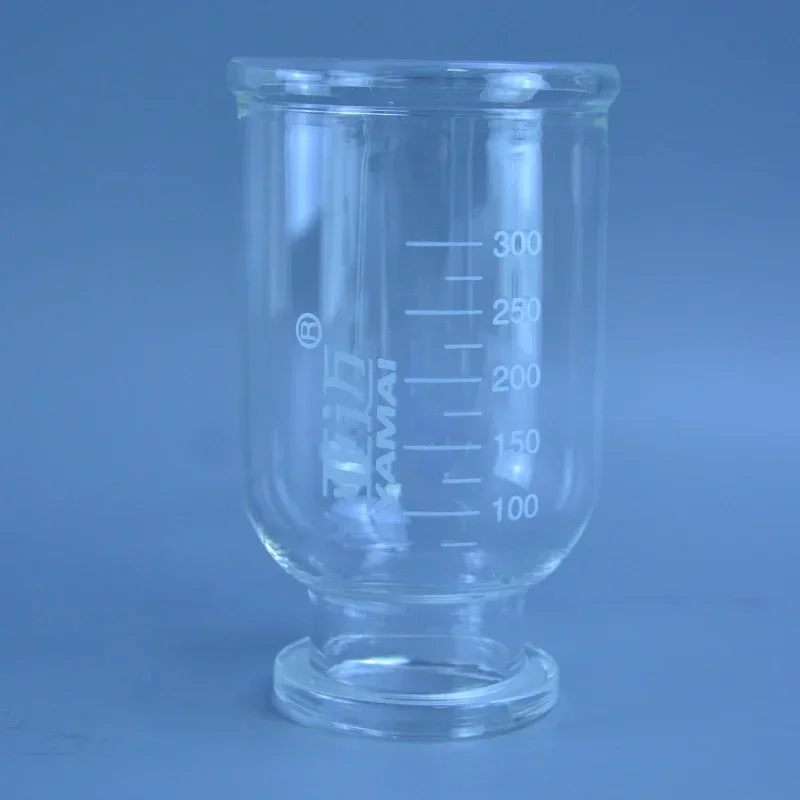 Glass Top Cup 300ml For Vacuum Filtration Apparatus Universal Filter Cup Sand Core Solvent Filter Unit Device Accessories