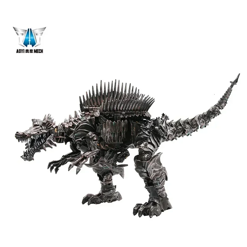 In Stock Transformation Toy Scorn Grimlock AOYI BMB LS11 LS-11 Dinosaur Robot Action Figure Toy Collection Gift