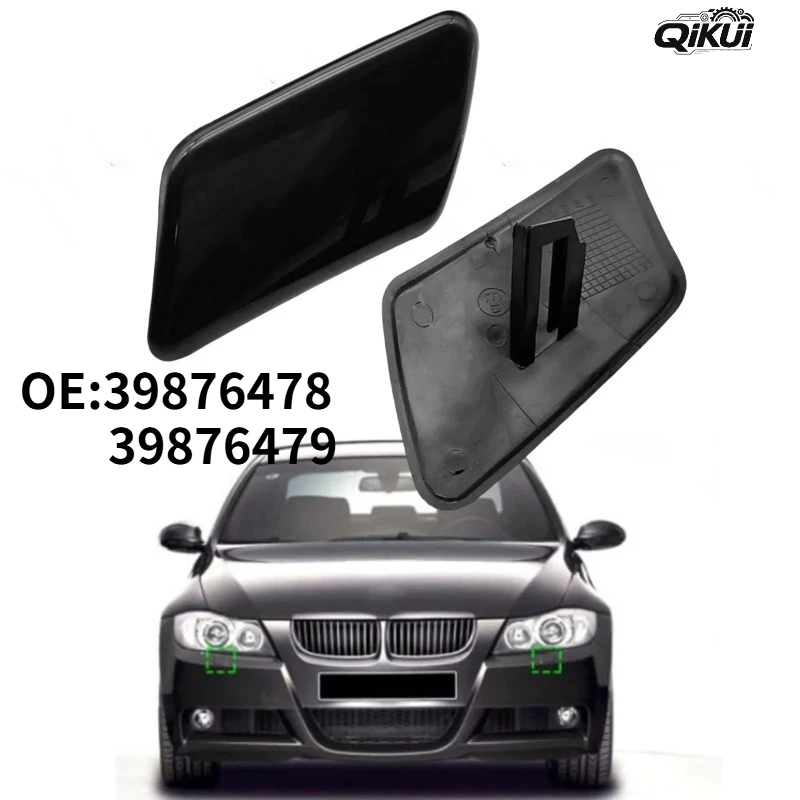 

Front Left /Right Bumper Headlight Washer Cover Cap Fits For VOLVO C30Wear Resistant Spray Cap Accessories 39876478 39876479