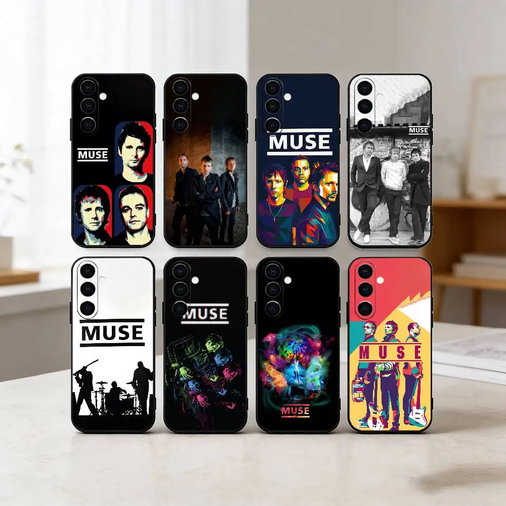 

Muse band Phone Case For Samsung Galaxy A20,21s,22,31,32,52,53,72,73,80,91 Soft Black Shell