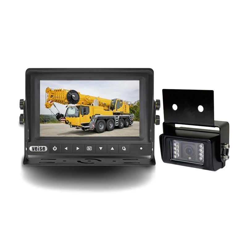 New AHD 1080P Wired Waterproof Monitor Backup Camera System Carriage Mounted Camera for Cold Warehouse for Forklift