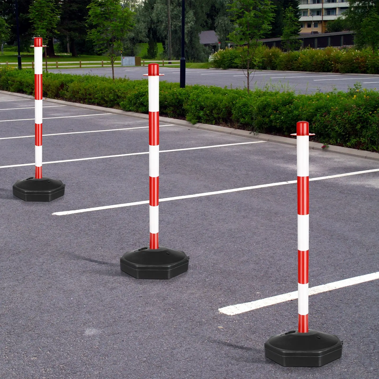 

Warning Column Elastic Column Isolation Pile Guardrail Traffic Facility Barricade Cone Traffic Parking Safety Warning Column