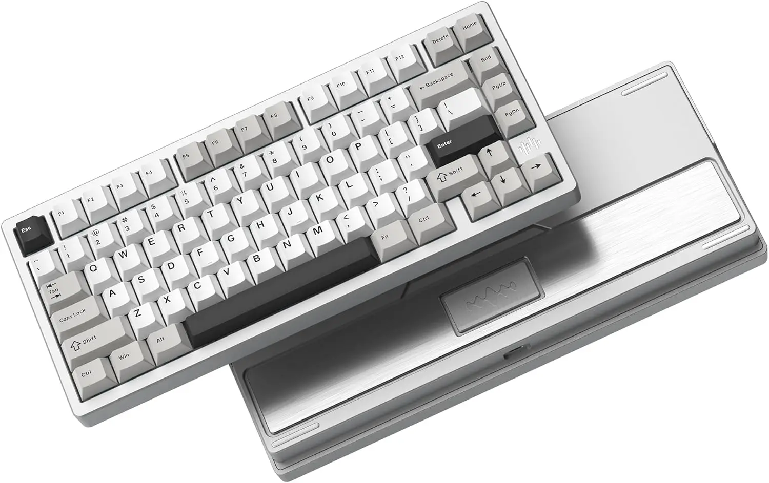 

RD75 Pro 75% Wireless Gaming Keyboard, Aluminum Tri-Mode Mechanical with RGB & Hot Swap - Silver