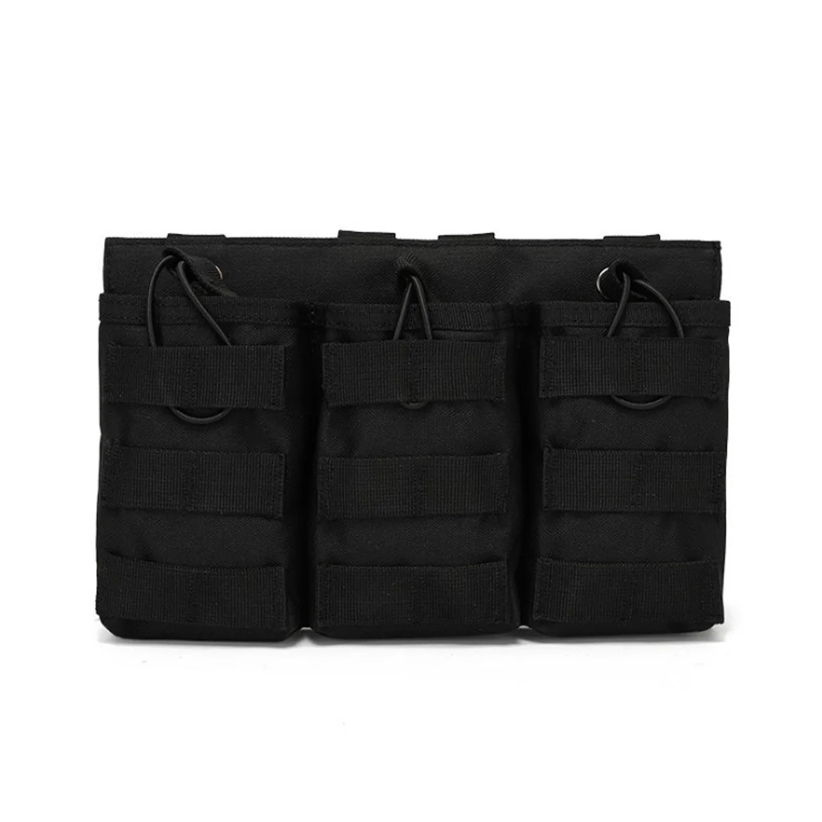 Mag bolsa tripla 7.62 5.56 ak m4 revista rifle bolsa para airsoft paintball tiro caça