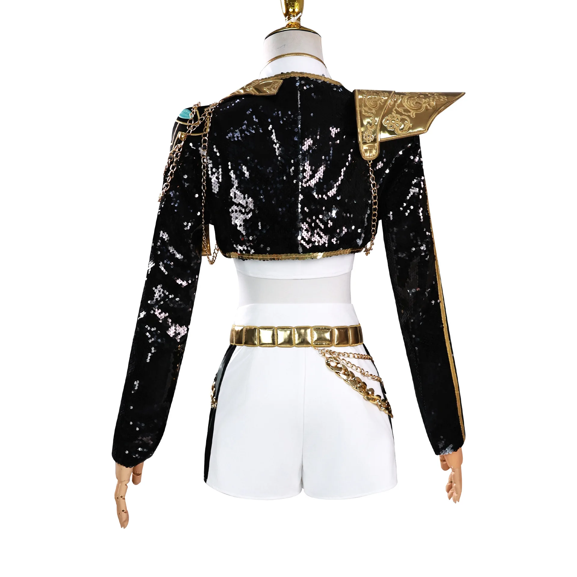 키즈 소녀 Rumi Mira Zoey Kpop 악마 헌터 코스프레 의상 어린이 의류 롤 플레잉 의상 할로윈 카니발 슈트