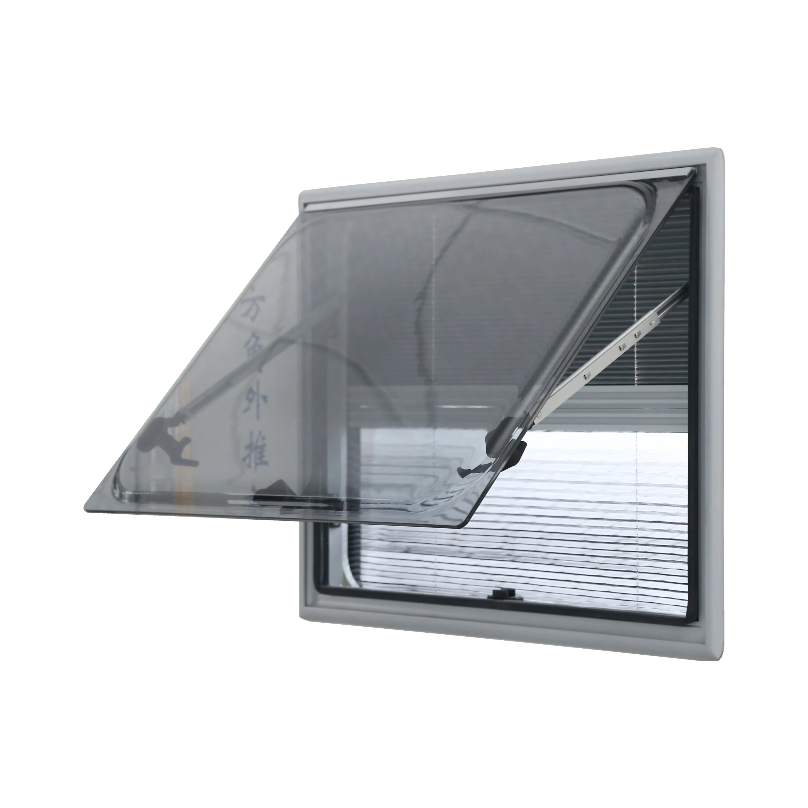 New  Right Angle Double Paned Acrylic caravan Rv Window Custom Sizes