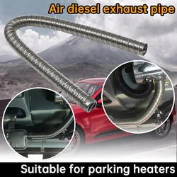 60-300cm 24mm Dual-layer Heater Exhaust Pipe Parking Heater Fuel Tank Exhaust Pipe Air Heater Tank For Car Air Diesels Heate