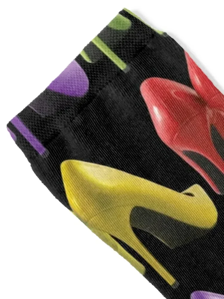 colorful high heel Socks gifts Toe sports ankle basketball Socks Ladies Men's